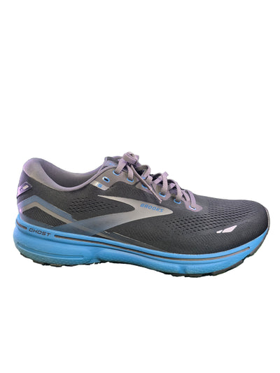 Brooks Ghost 15 Grey Blue Running - Size 14 Mens