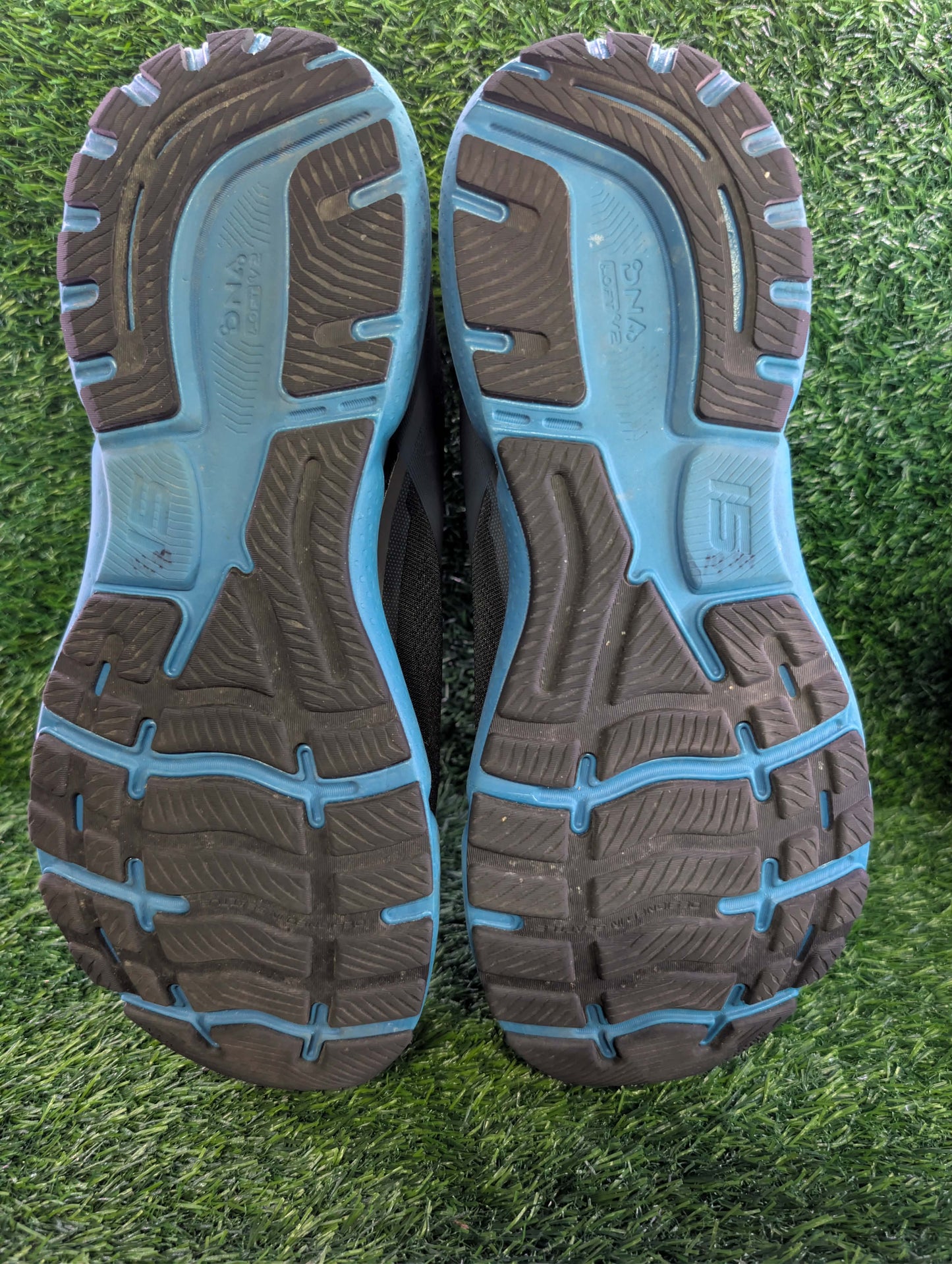 Brooks Ghost 15 Grey Blue Running - Size 14 Mens