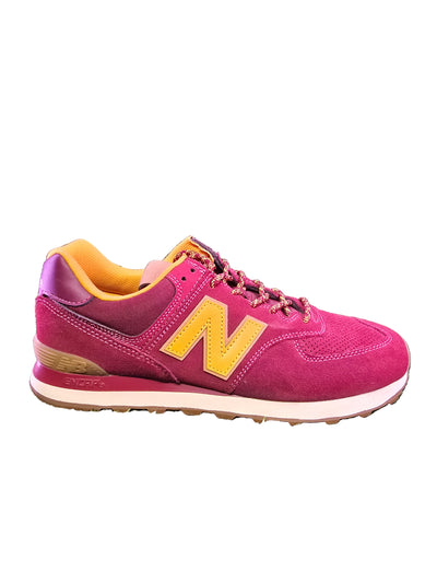 New Balance 574 'Outdoor Pack' Burgundy - Size 10 Mens