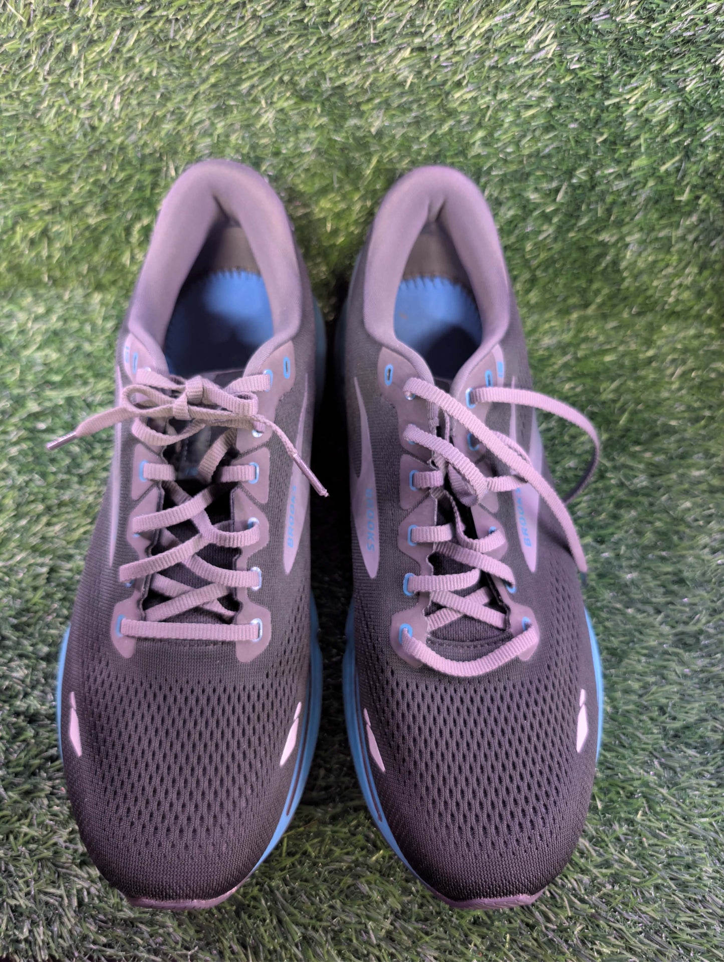 Brooks Ghost 15 Grey Blue Running - Size 14 Mens
